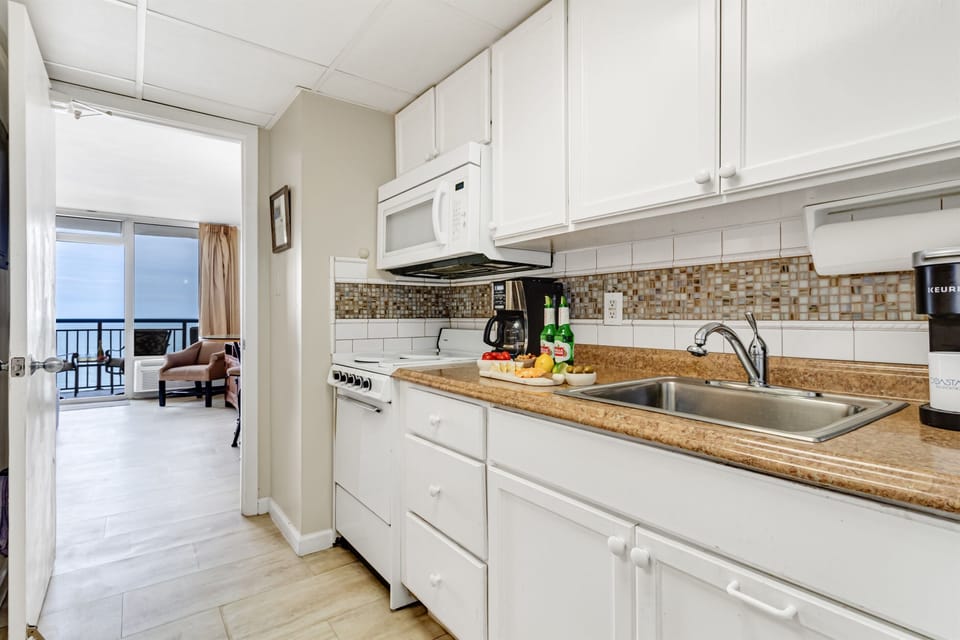 Unwind in style with our fully equipped kitchen