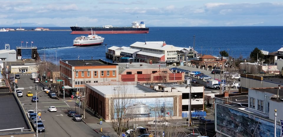 The View of Downtown Port Angeles