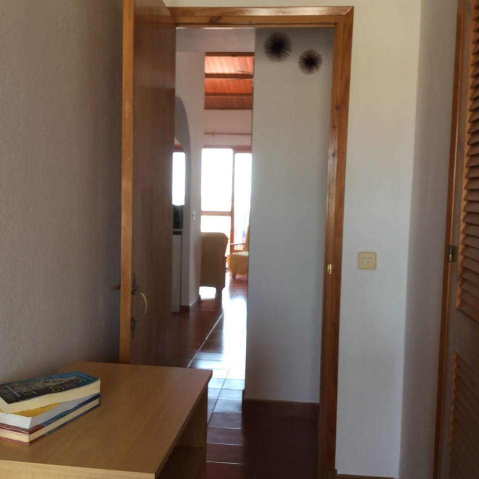 Looking out from Bedroom 1 