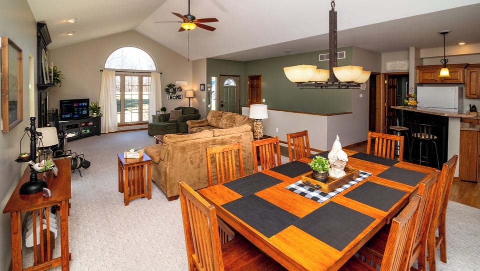 Great Room, One of Several Gathering Areas