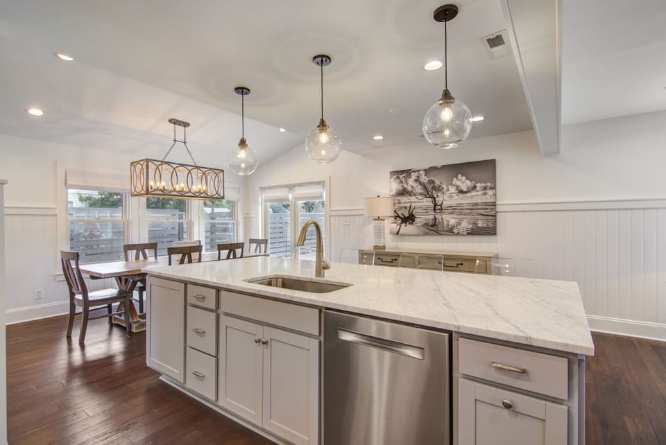 HUGE kitchen island