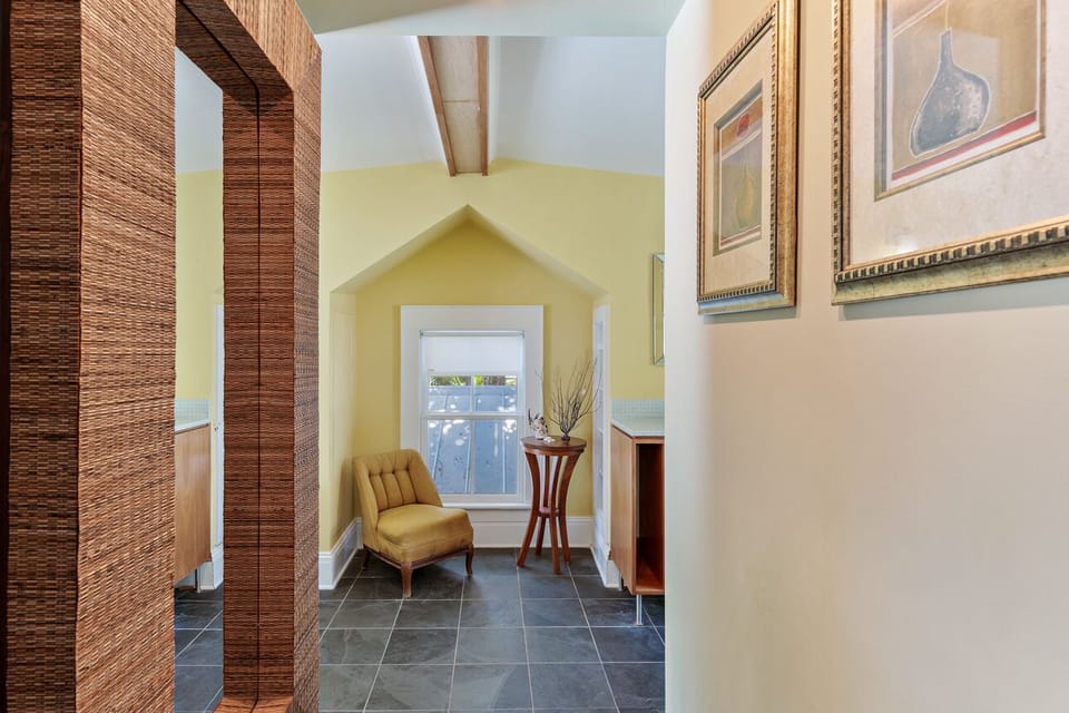 Entrance to primary bedroom's ensuite bathroom.