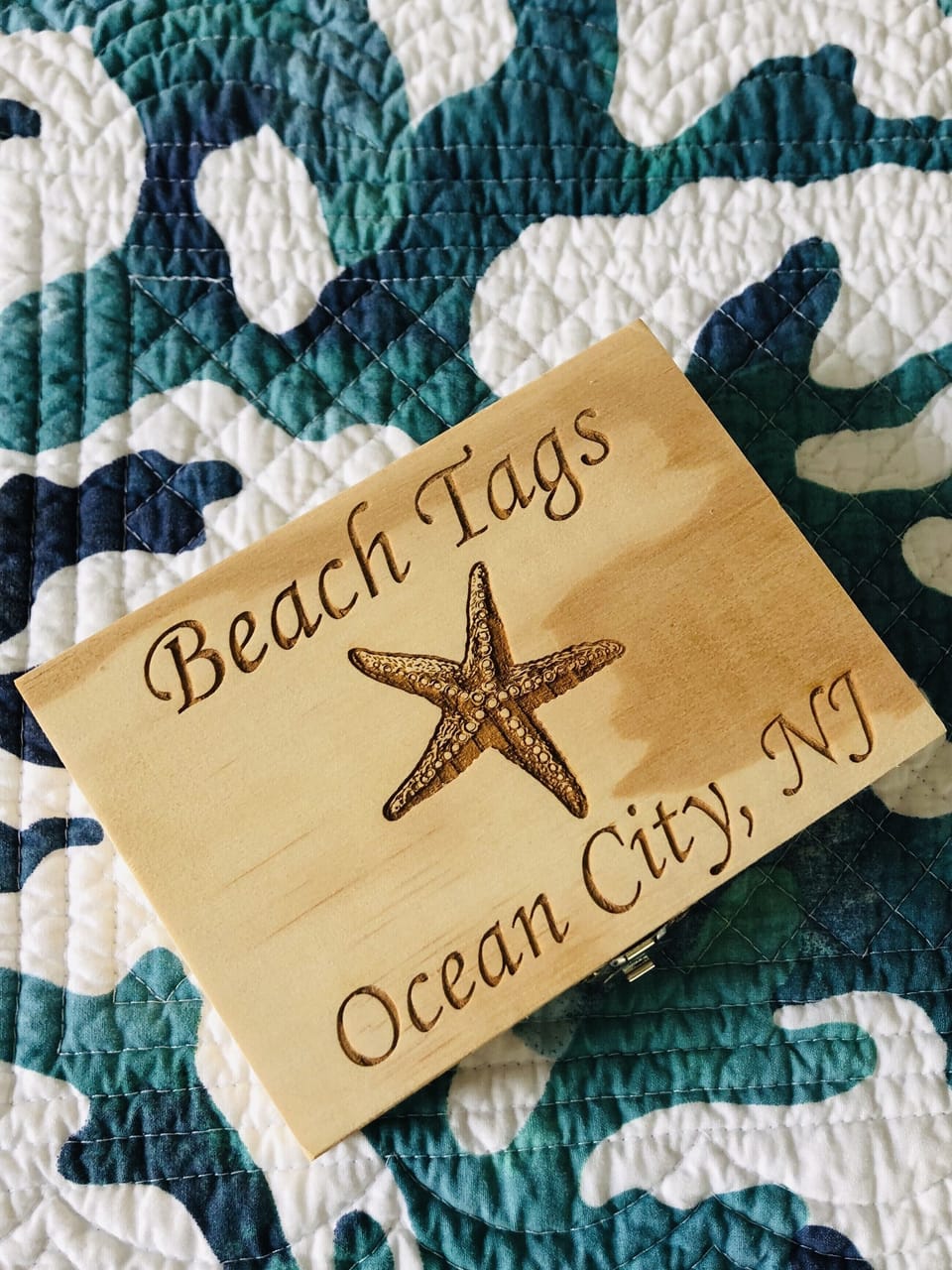 4 beach tags provided 