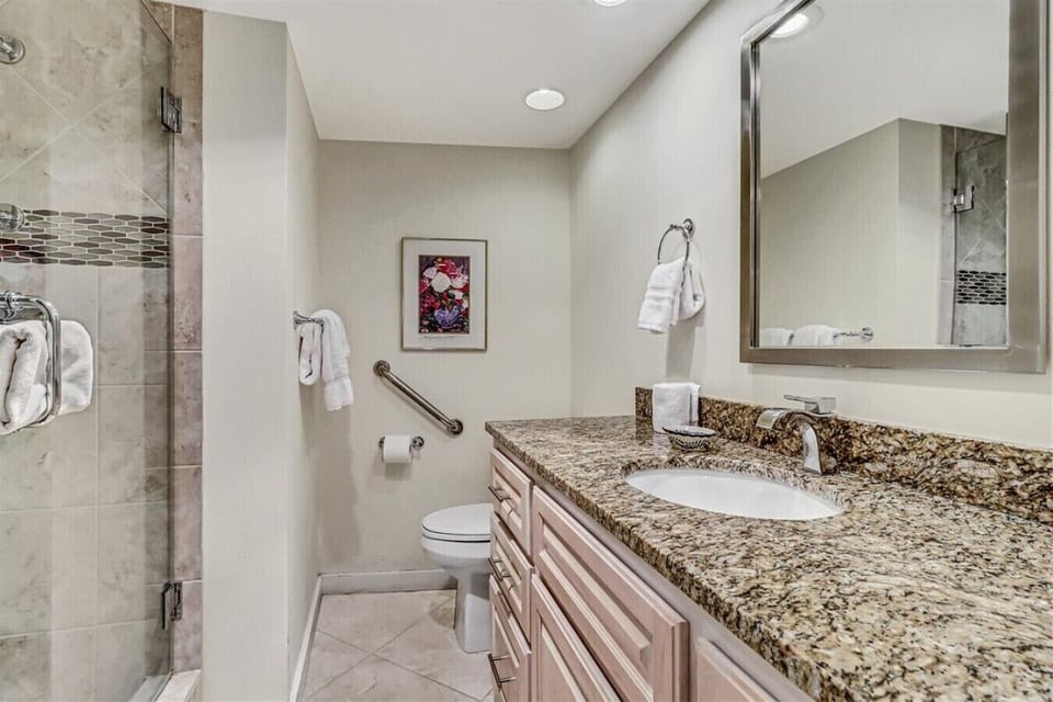 Hall Bathroom with Walk-In Shower