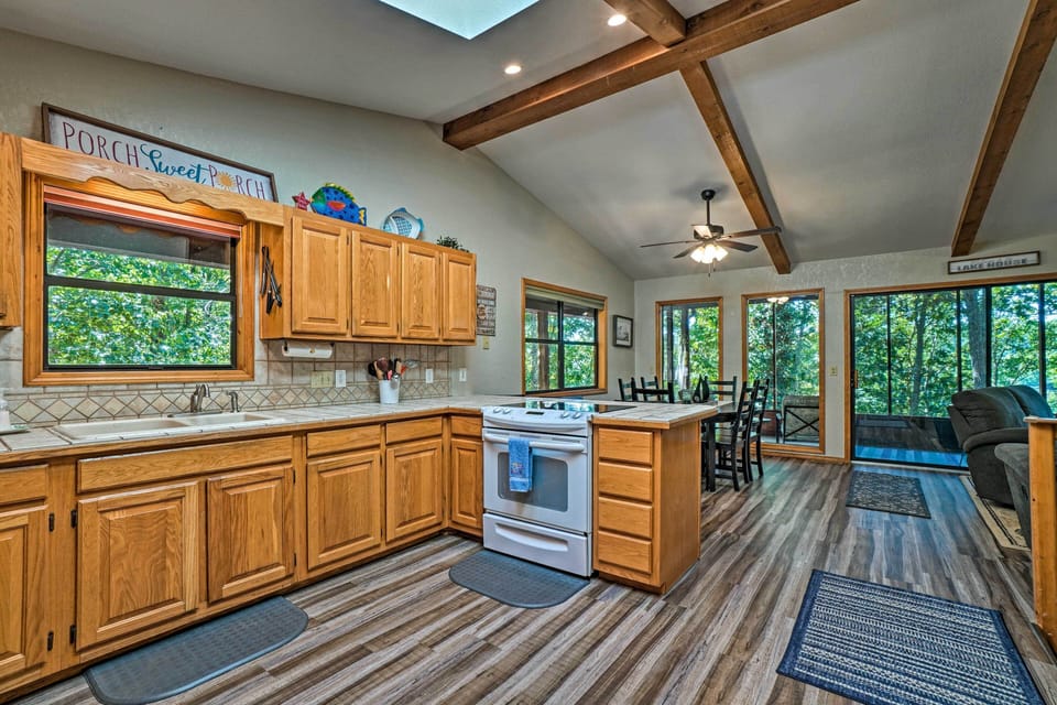 Well-Equipped Kitchen