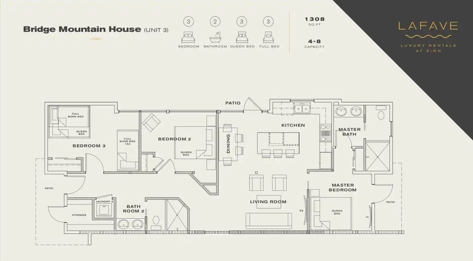 Bridge Mountain Floorplan