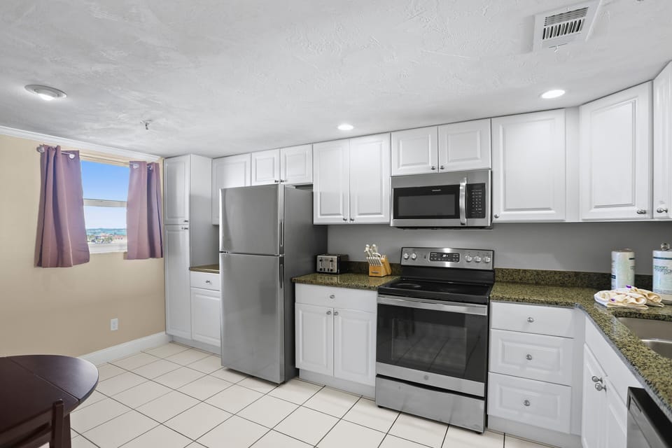 Open Kitchen with appliances