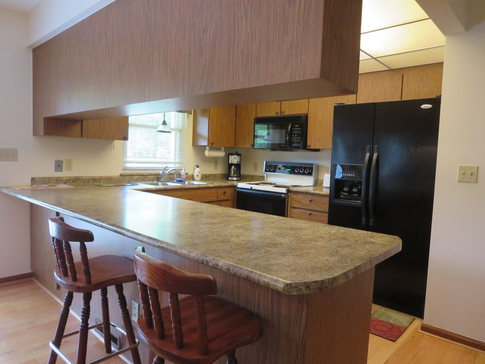 Kitchen fully stocked 