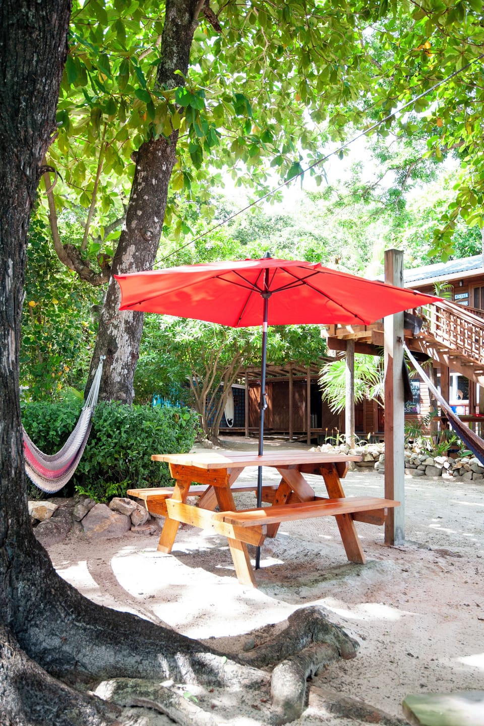 One of the many common areas on property