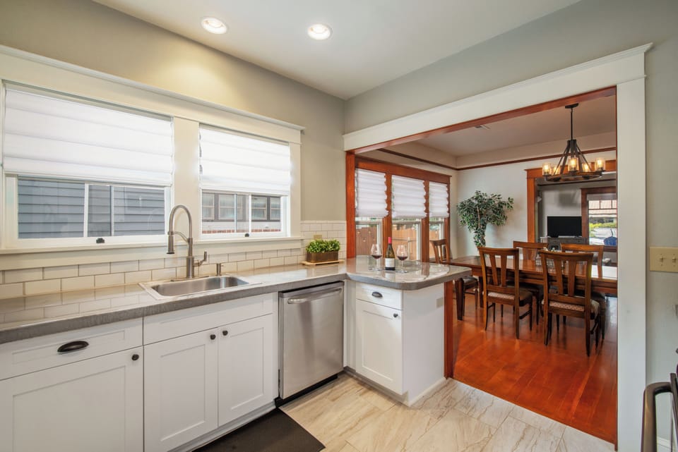 KitchenKitchen | Eating Bar | Locally Roasted Coffee "Table Top Coffee Roasters" Creamer & Sugar Provided