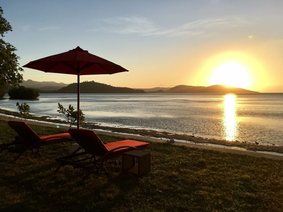 Sunset view from our Resort