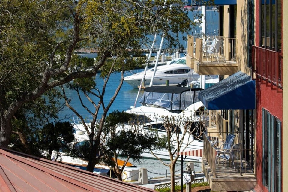 View of the Harbour from our breezeway