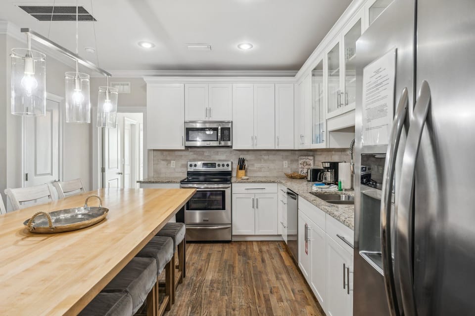 Open Concept Living and Dining Area