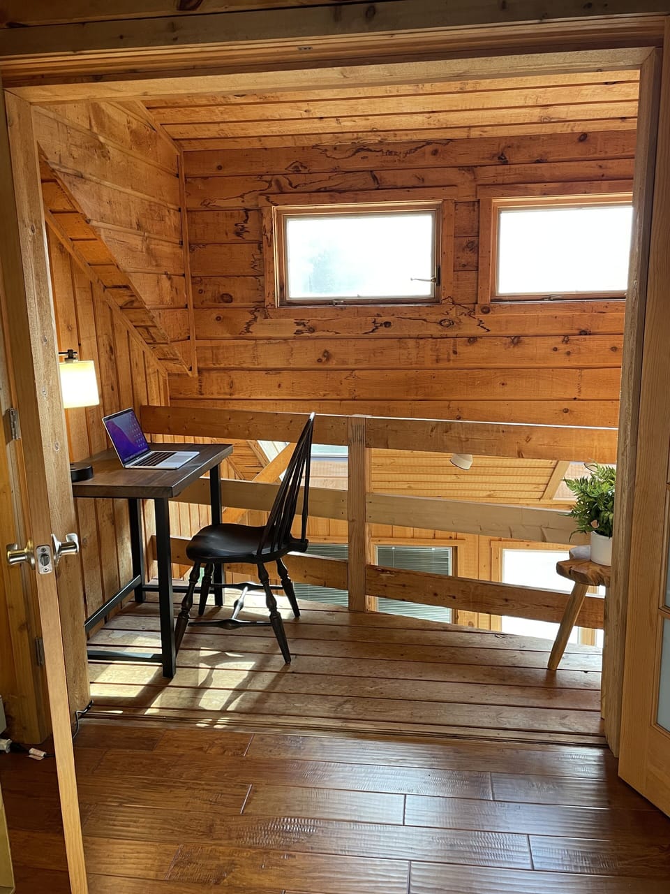 Small balcony off Master Bedroom #1 can be used as an office 