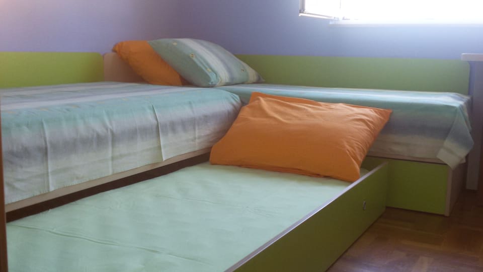 This room has two comfortable beds.