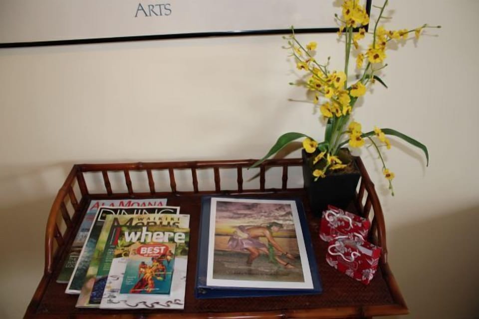 Personal greeting & select tourist information are some of the personal touches.