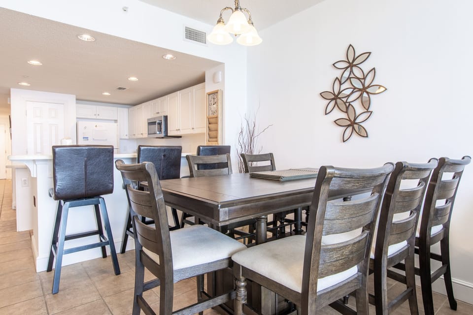 Dining table.