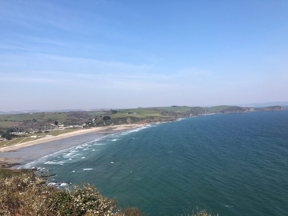 Pentewan beach
