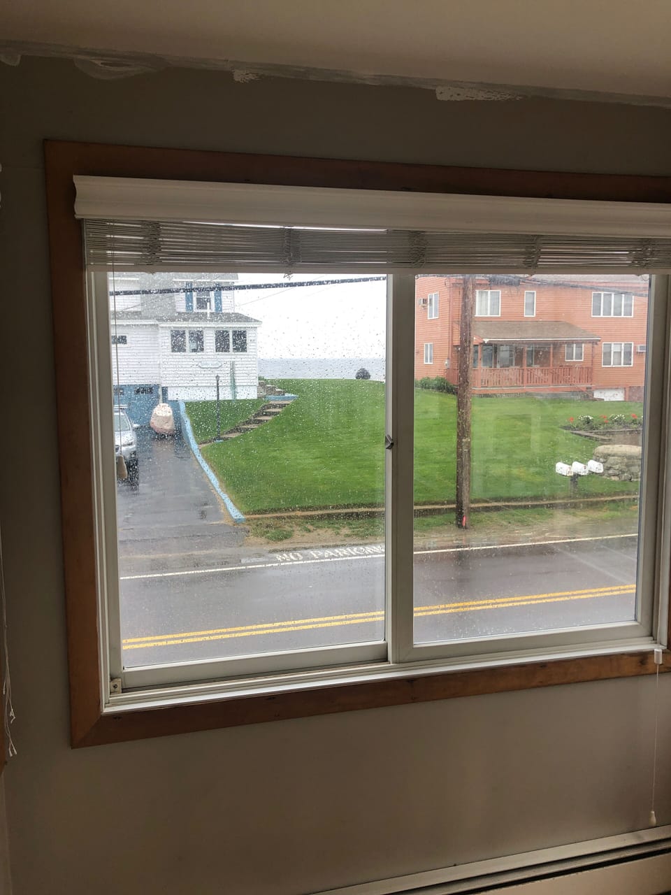 Ocean view from living room.