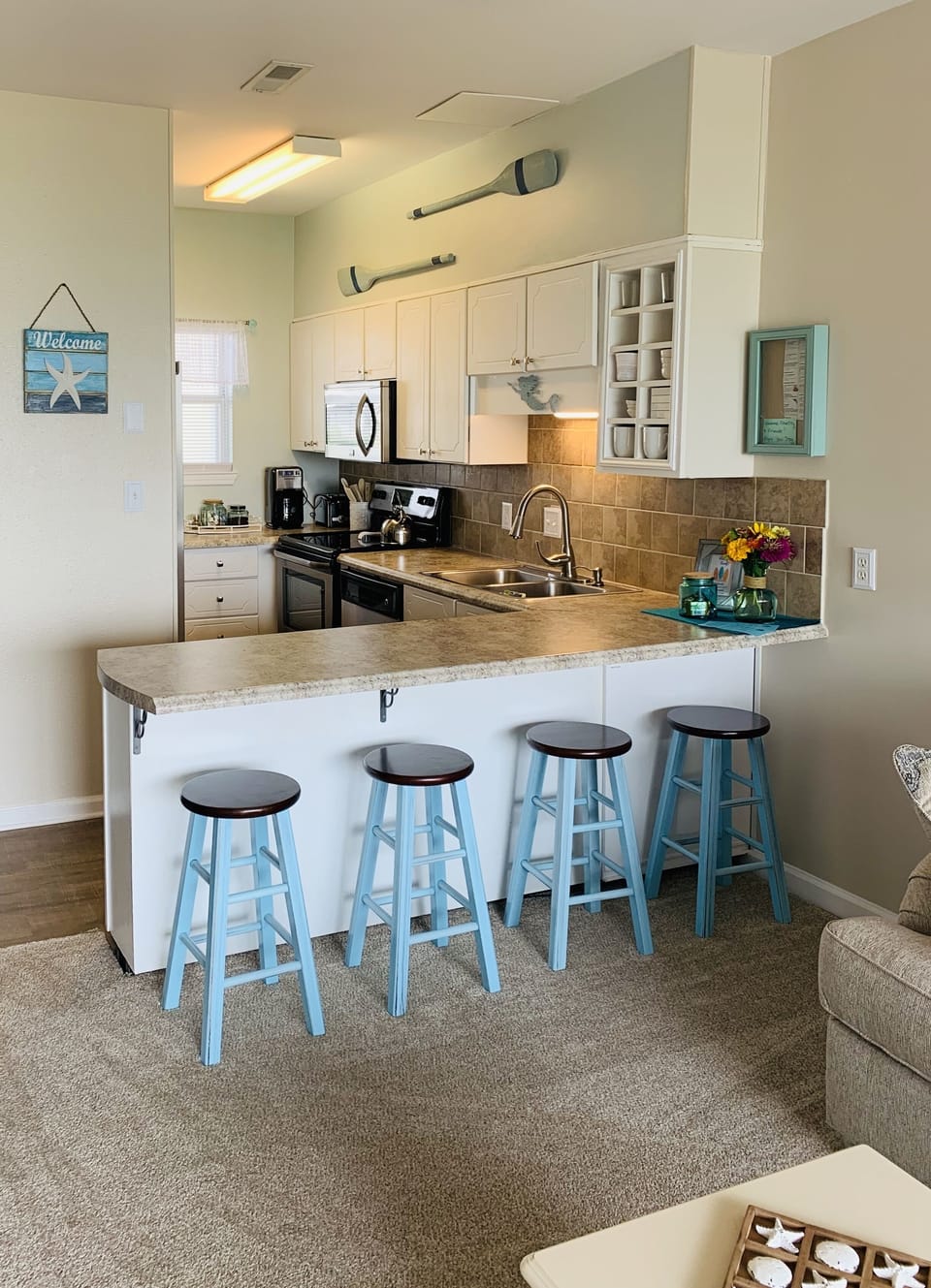 Fully equipped kitchen