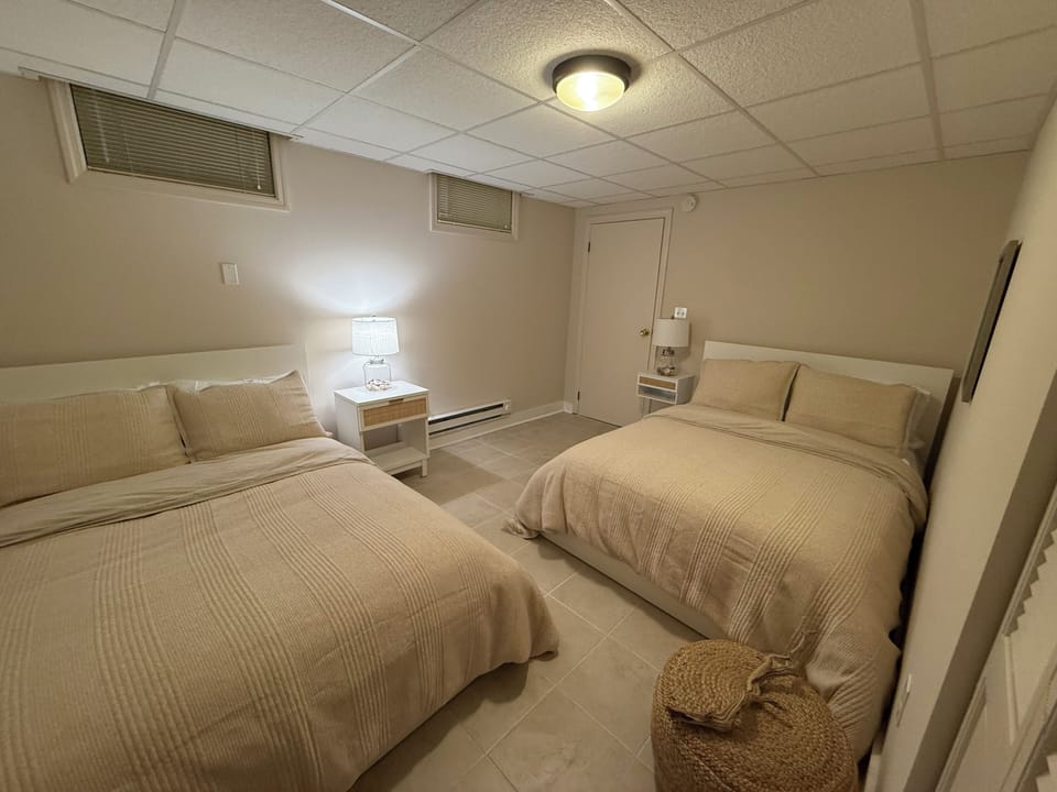 Bedroom 6. Two double beds 