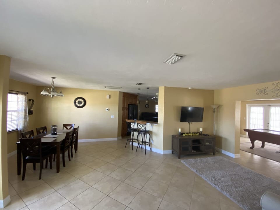 Dining Area with Bar Seating