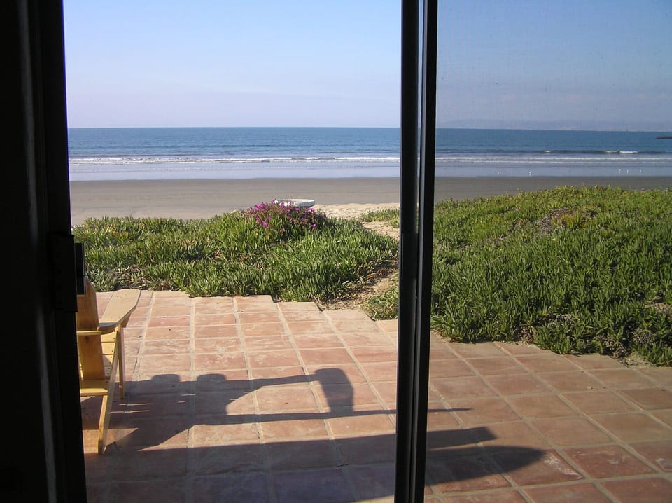 View from diving room Beach House