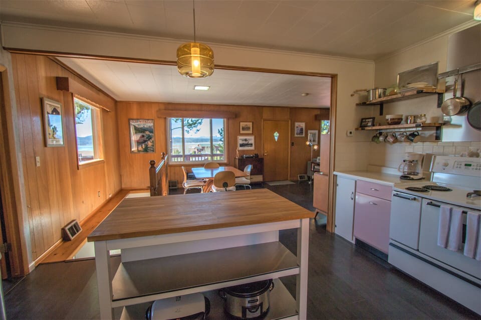 View from kitchen island