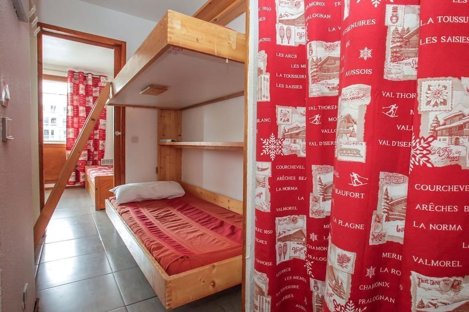 Drift to sleep in the bunk bed after a wonderful day outside.