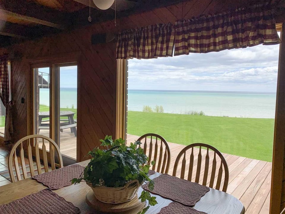 view from dining area