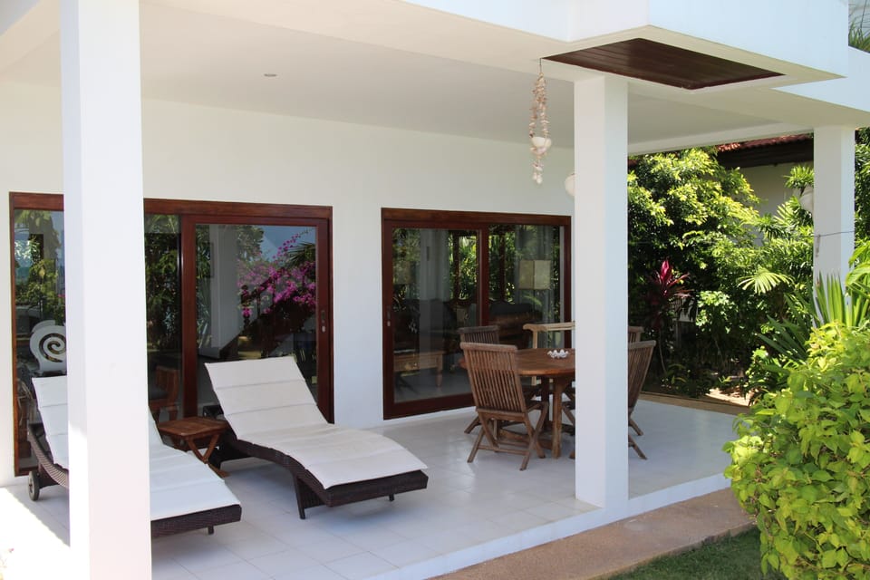 Lovely beachfront 2 bedroom villa