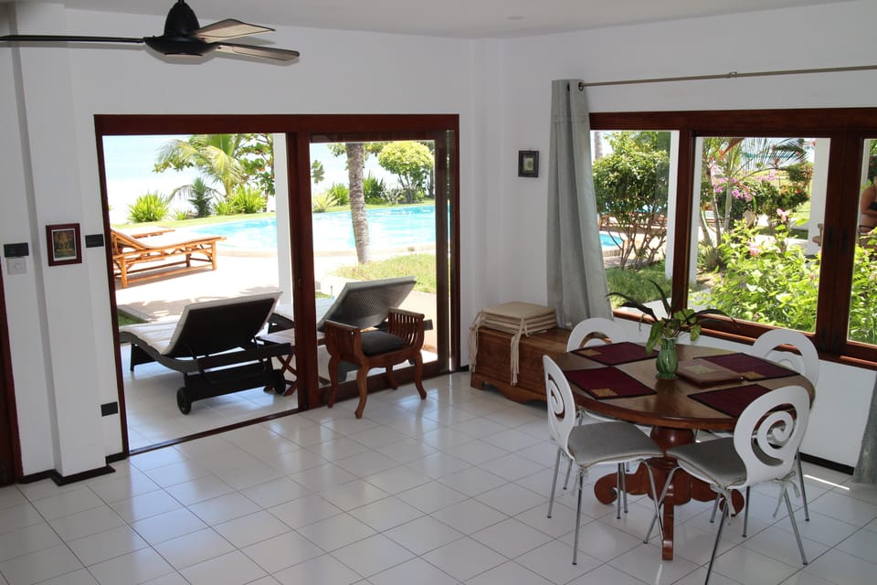 Lovely beachfront 2 bedroom villa