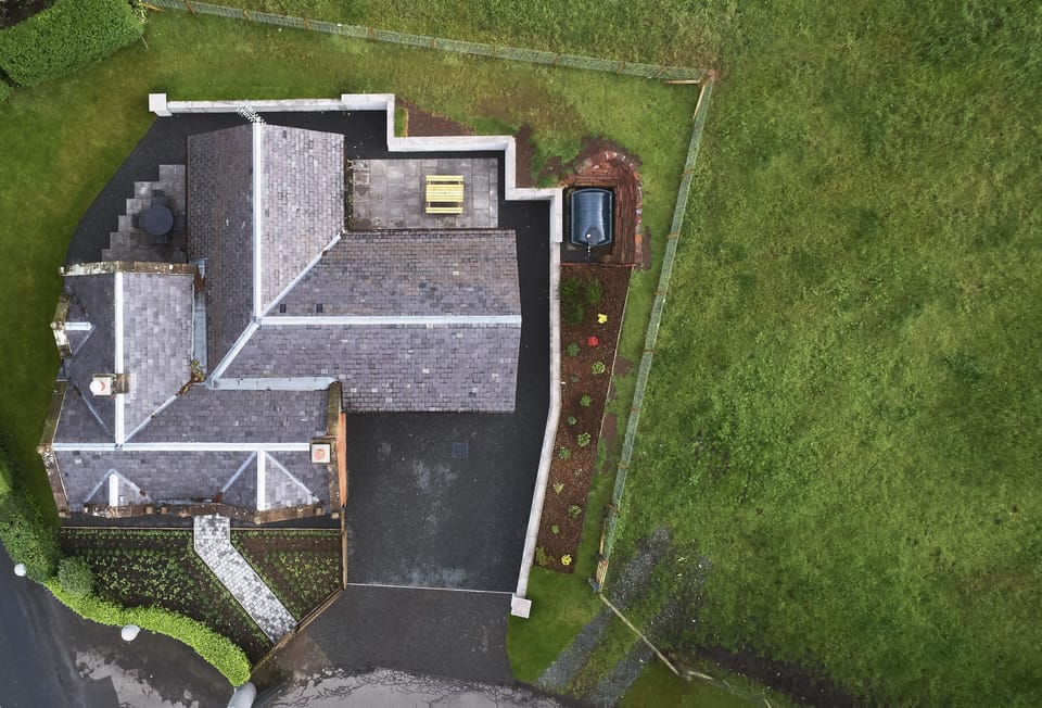 Aerial view of Netherwood Lodge