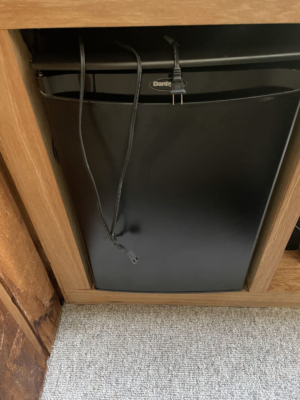 Large Mini Fridge with wet bar