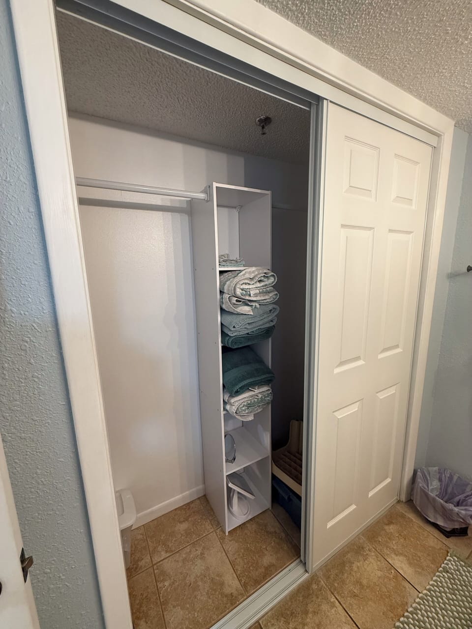 Master Bath Closet with Organizer