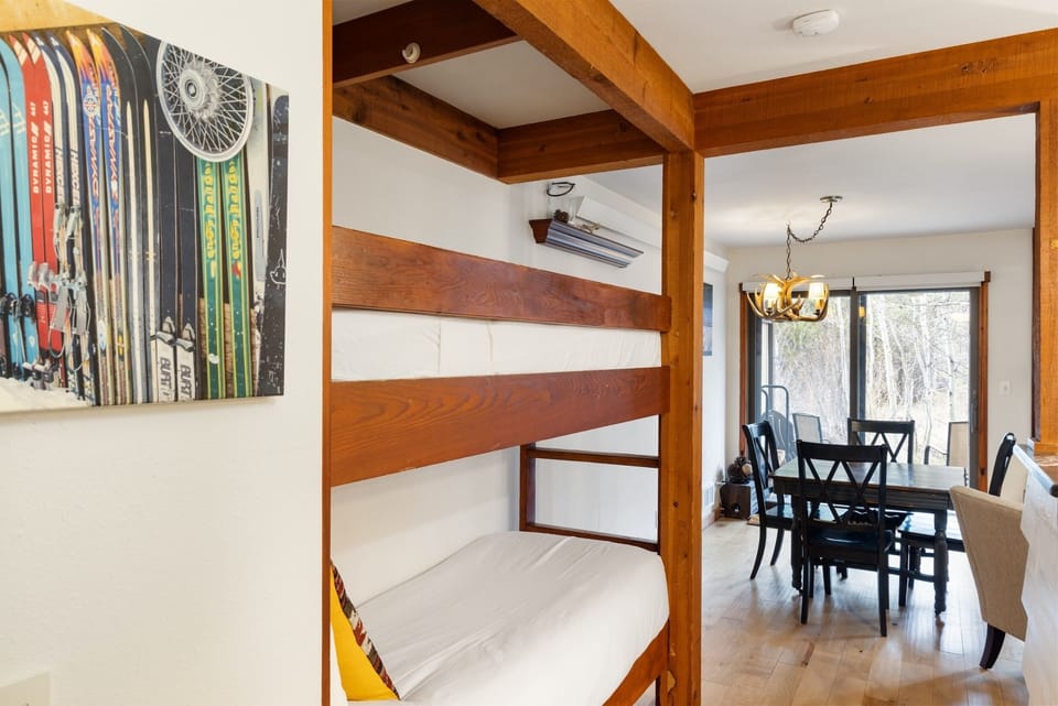 Bunk Beds off Kitchen