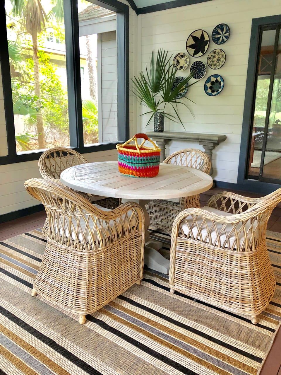 Screened porch