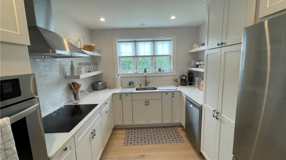 Kitchen- oven, induction cooktop, fully furnished- brand new