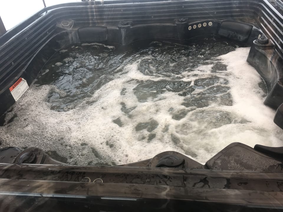 Newly added hottub