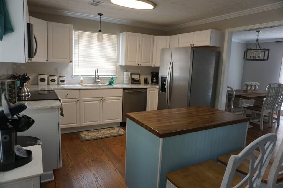 Take advantage of our fully stocked kitchen