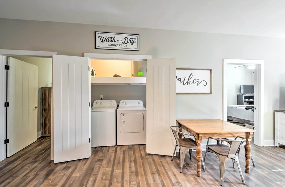 Dining Space | Laundry Area