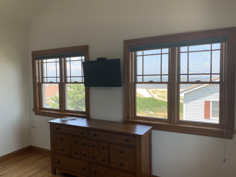 Bay view from master bedroom. 