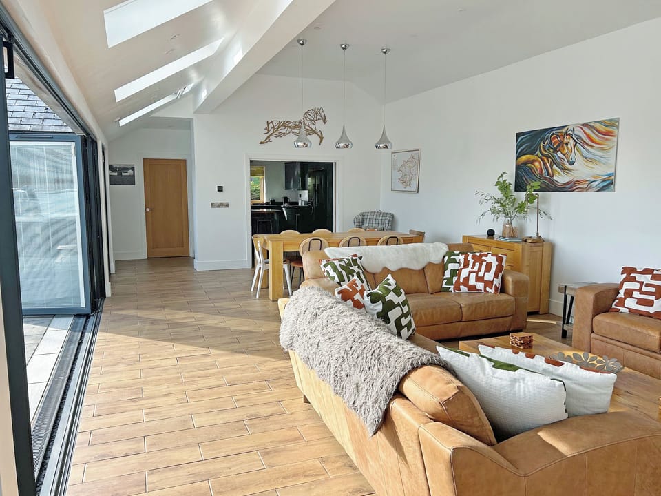Spacious, bright and airy living area | Manor Lodge Stables, Wiston, near Haverfordwest