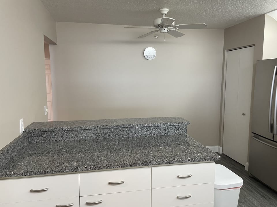 Extra countertop / bar space within the kitchen