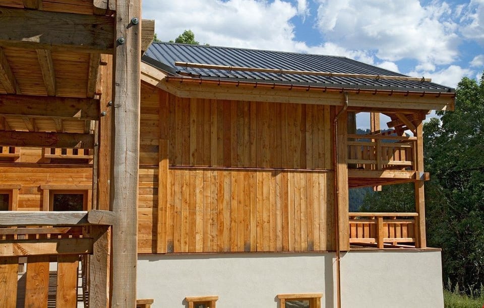 This chalet is great in any season.
