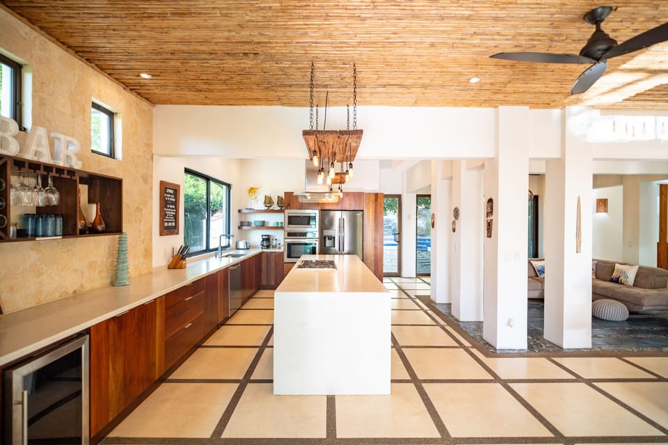 gourmet kitchen