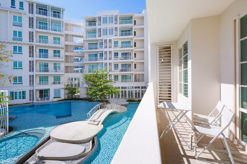 Summer HuaHin_1BR Apt. w PoolView-BBA