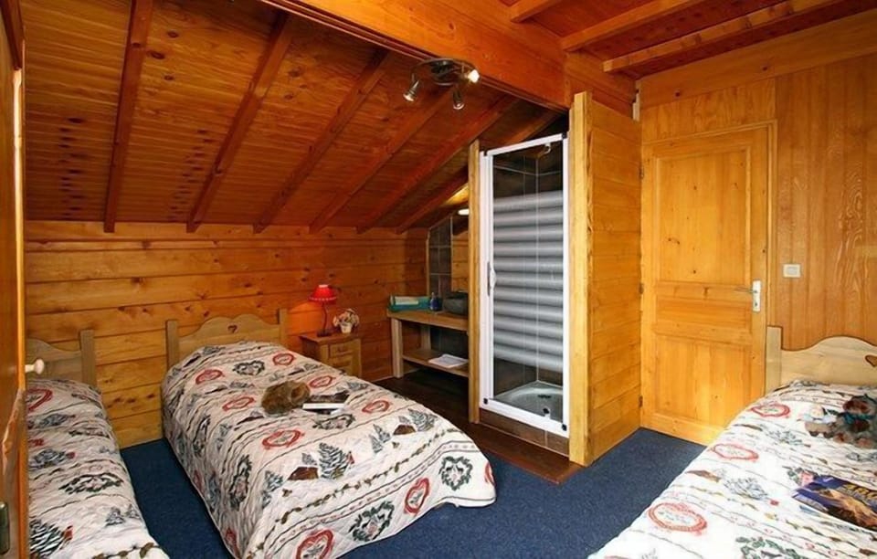 Fall asleep in our cozy bedroom.