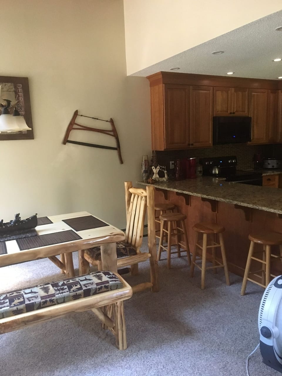 Simple breakfast bar