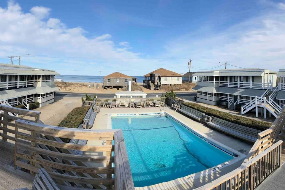 Pool and View from Elevated Lounge deck